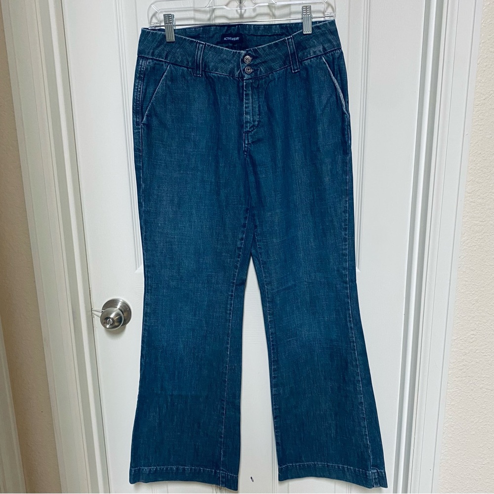 Misses Wide Leg Jean Trousers by La Redoute - Activewear Size 4